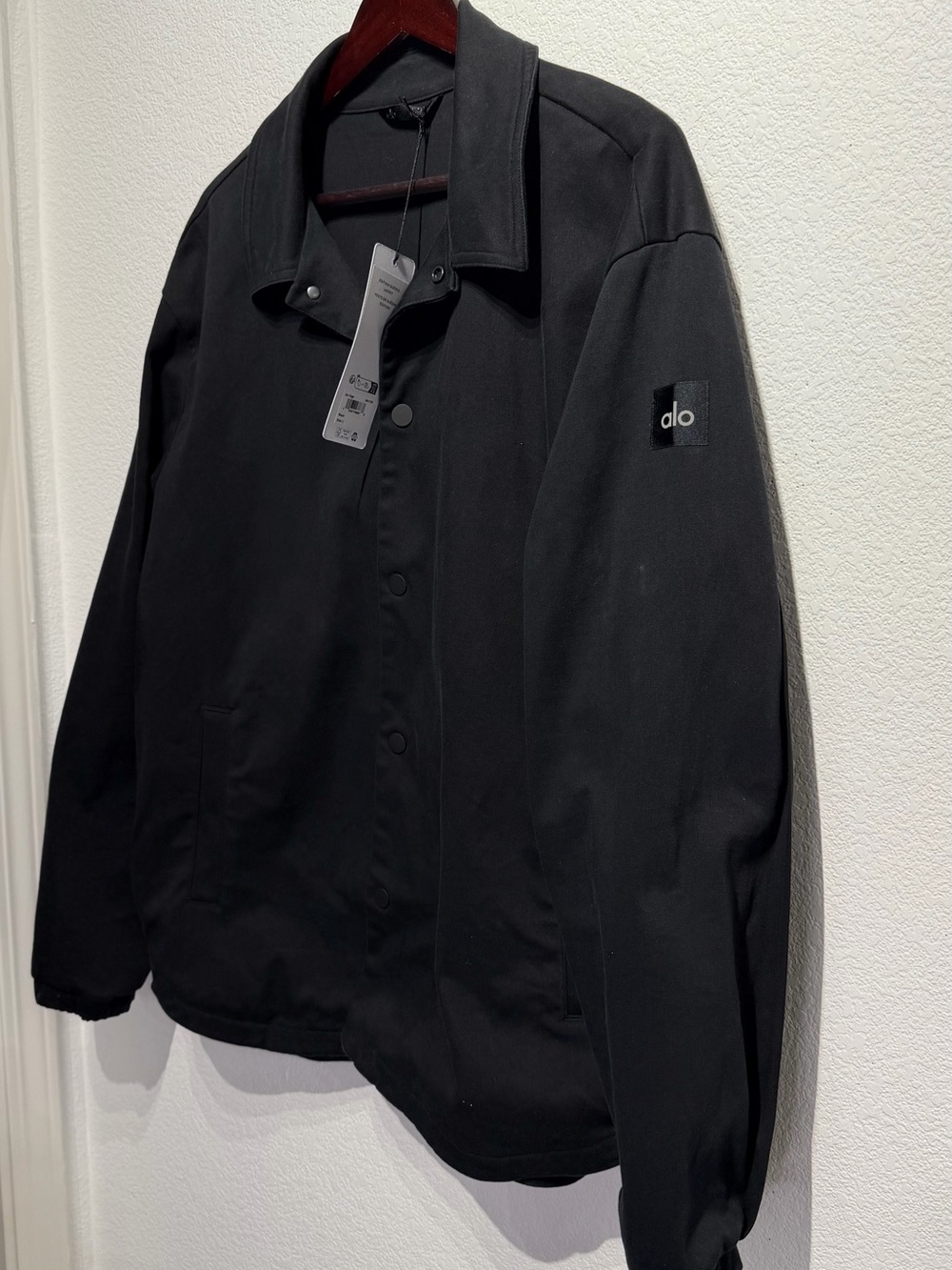 ALO Edition Sueded Jacket - Black Large.